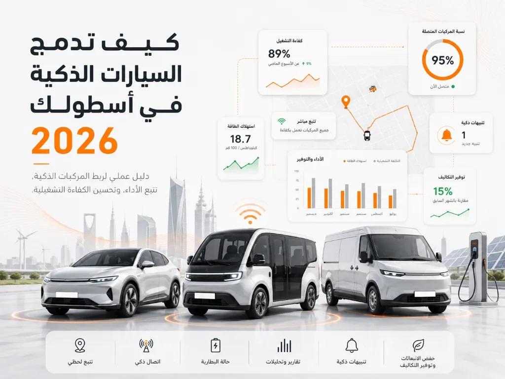 كيف تدمج السيارات الذكية في أسطولك 2026